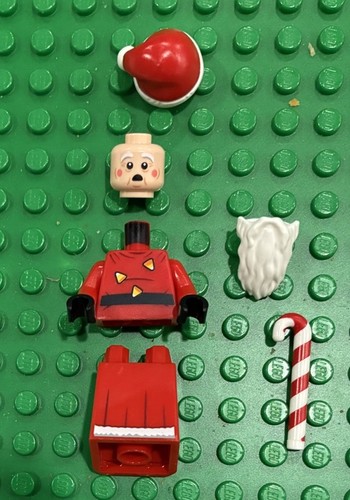 Lego babbo natale minifigure - natale,
