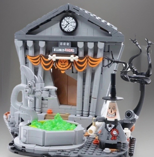 Lego the nightmare before - nightmare,